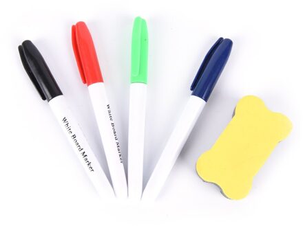 Whiteboard Marker Witte Raad Maker Pen Vloeibare Krijt Uitwisbare Maker Pen Kantoor School Supply Met Whiteboard Gum