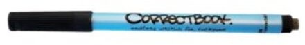 Whiteboard notitieblok / schrift - Correctbook Marker Zwart 1mm