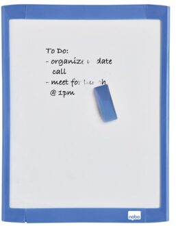 Whiteboard Rexel 21.6x28cm magnetisch assorti Groen