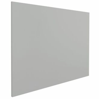 Whiteboard zonder rand - 60x90 cm - Grijs