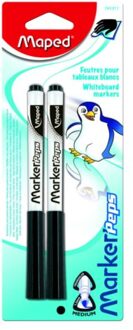 whiteboardmarker Marker'Peps, blister van 2 stuks, zwart
