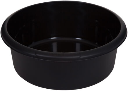 Whitefurze Afwasteil/afwasbak - 8 liter - zwart - 34 x 34 x 13 cm