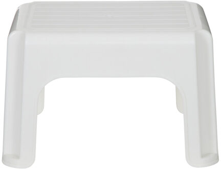 Whitefurze Keukenkrukje/opstapje - cr?me - kunststof - L38 x B29 x H24 - anti-slip