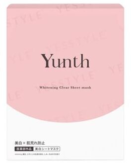 Whitening Clear Sheet Mask 22ml x 6