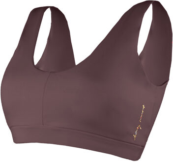 Whitney Simmons Dames Chocolade Sportbeha Chocoladebruin