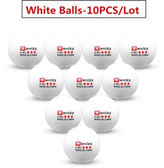 Whizz Pingpong Bal 3 Sterren Concurrentie Training Ballen Materialen Hoge Elasticiteit Ping-Pong Ballen wit balls 10stk