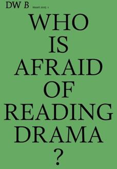 Who is afraid of reading drama? -   (ISBN: 9789463838955)