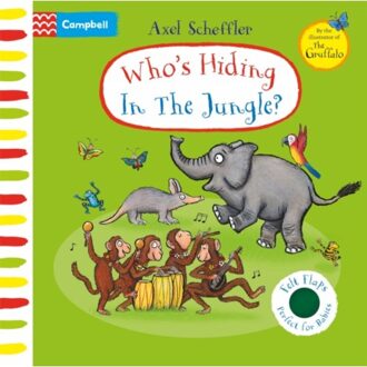 Who's Hiding In The Jungle? - Campbell Axel Scheffler - Campbell Books