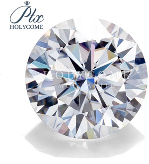 Wholesale 2020 Hot sale 0.6ct 5.5MM D COLOR round cut Moissanite Diamond gems White Moissanite Wholesale Rough Серьги кольцо