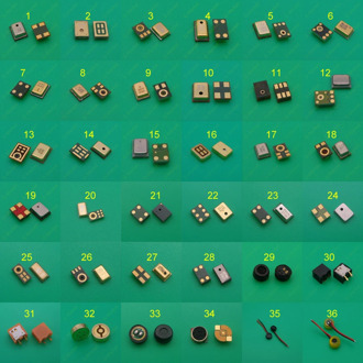 Wholesale 36 models Microphone Mic Inner Receiver Repair Part For Samsung Nokia HTC For MOTO Huawei Xiaomi for Lenovo Redmi