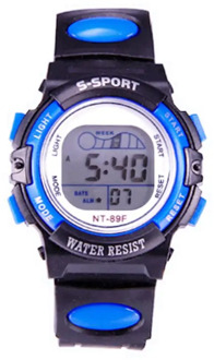 Wholesale Multi-functional Children Sports Luminous LED Digital Date Alarm Wrist Watch