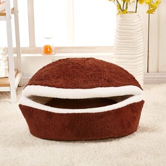 Whpc Pet Cat Bed Huis Hond Bed Kennel Puppy Cave Warm Slapen Bed Winter Warm Bed Voor Katten Kleine Hond huis Voor Katten Producten 004
