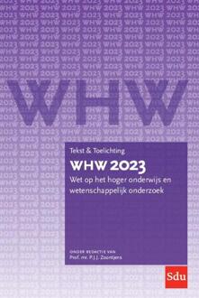 Whw 2023 Tekst & Toelichting - Tekst & Toelichting - P.J.J. Zoontjens