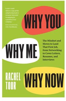 Why You, Why Me, Why Now - Rachel Toor