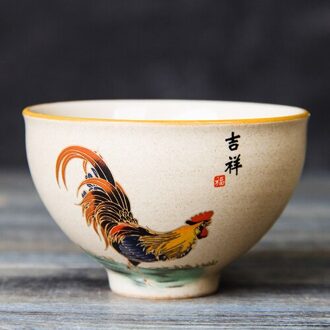 Whyou 1 Stuk 100/110Ml Vintage Wijnglas Theekopje Retro Thee Enkele Cup Kom Relatiegeschenk Drinken Ware Theewaar 100ML A