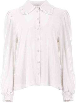 Wi22.20.005 closed-blouse off white Wit - L