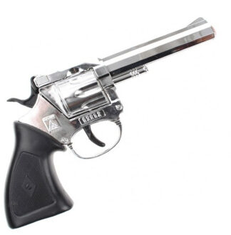 Wicke Euro Caps Cowboy verkleed speelgoed revolver/pistool metaal 100 schots plaffertjes Multi