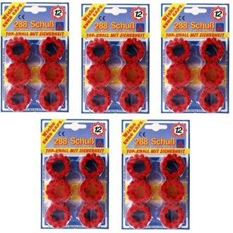 Wicke Euro Caps Plaffertjes - 12 schots - 1440 schoten - kogels klappertjespistool - speelgoedpistool munitie