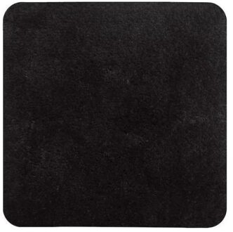 Wicotex Bidetmat Zwart Caen 60X60cm