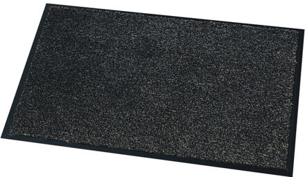 Wicotex Deurmat Moorea - droogloopmat - antraciet grijs - 60 x 40 cm - droogloopmat