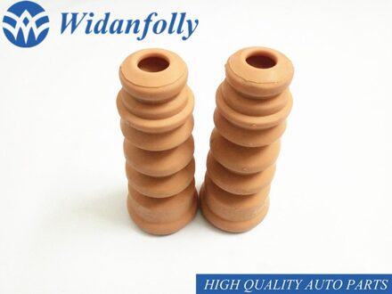 Widanfolly 2 PCS X Shock Stop Buffer Rubber Buffer Voor Beetle Bora Golf 4 JETTA MK4 POLO A3 Octavia Rapid roomster 1J0 512 131