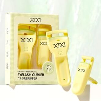 Wide Angle & Cute Rabbit Eyelash Curler - 2 Colors #A Yellow