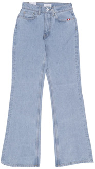 Wide Jeans Amish , Blue , Dames - W27,W29