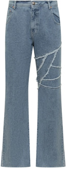 Wide Jeans Andersson Bell , Blue , Heren - W32,W34,W33