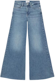 Wide Jeans Frame , Blue , Dames - W26