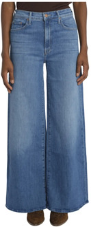 Wide Jeans Mother , Blue , Dames - W28