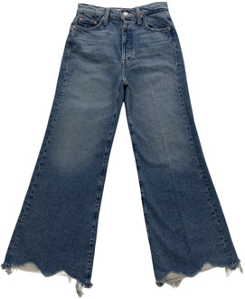Wide Jeans Mother , Blue , Dames - W30,W28