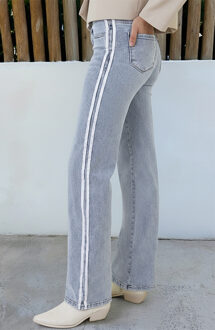 Wide Leg Jeans Bies Blue Stretch FMH Blauw