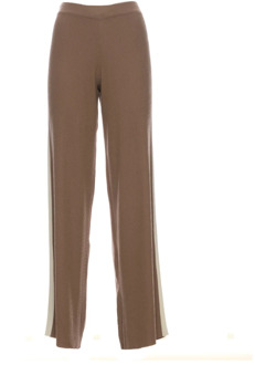 Wide Trousers Akep , Beige , Dames - S