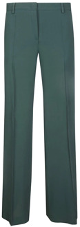 Wide Trousers Alberto Biani , Green , Dames - S