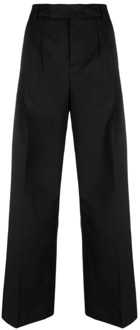 Wide Trousers Briglia , Black , Dames - M,S,Xs