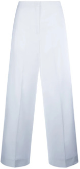 Wide Trousers Fabiana Filippi , White , Dames - M,S,Xs,2Xs