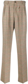Wide Trousers Giuliva Heritage , Brown , Heren - Xl,L