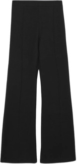 Wide Trousers Hinnominate , Black , Dames - M