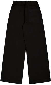 Wide Trousers Laneus , Black , Dames - 2XS