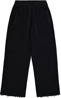Wide Trousers Laneus , Black , Dames - S,2Xs