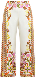 Wide Trousers Maliparmi , White , Dames - M,S,Xs,2Xs