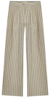 Wide Trousers Masscob , Multicolor , Dames
