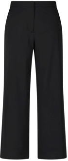 Wide Trousers Raffaello Rossi , Black , Dames - S,Xs,2Xs