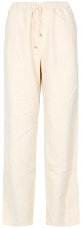 Wide Trousers Roy Roger's , Beige , Dames - L