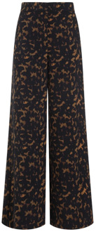 Wide Trousers Theory , Multicolor , Dames - Xs,3Xs,2Xs