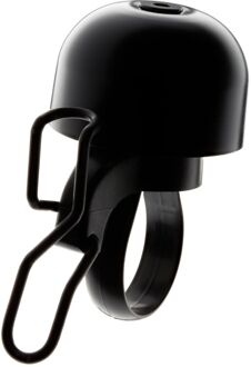 Widek 005025 paperclip mini fietsbel all-black op kaart Zwart