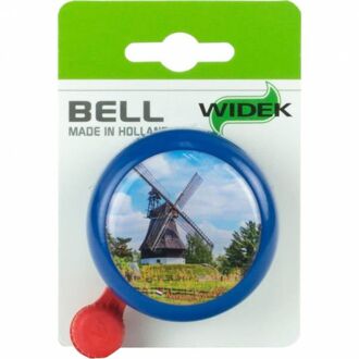 Widek Bel met molen op kaart Blauw