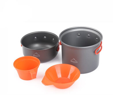 Widesea camping servies cup kom outdoor koken set camping kookgerei reizen servies pincin set wandelen kookgerei