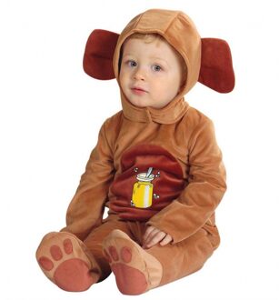 Widmann Beren verkleed kostuum - baby - bruin - berenpakje - teddybeertje