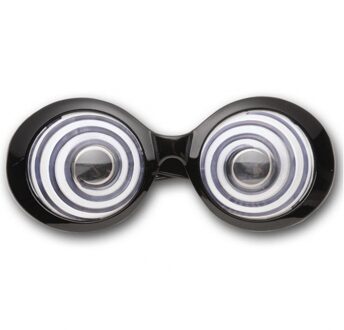 Widmann Carnaval verkleed bril - rare ogen - mafkees - gekkie fun - themafeest Multi